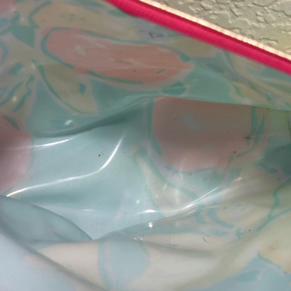 Lilly Pulitzer-Estee‎ Lauder Colorful Floral Cosmetic Bag